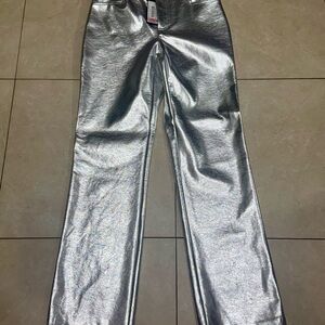 Gianni Bini Shimmering Silver Pants